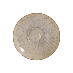 Assiette calotte akaris brun d22cm en gres