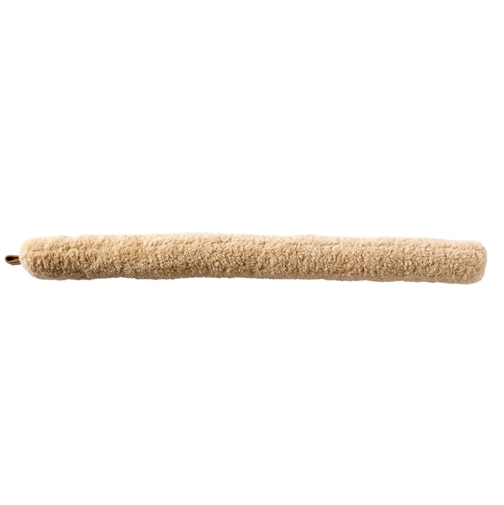 Boudin de porte en tissu beige L90cm