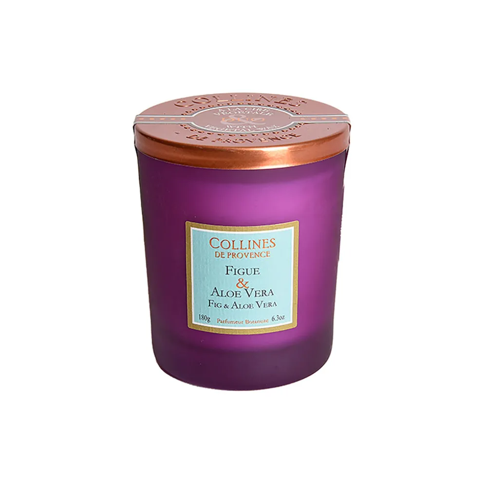 Bougie parfumée Figue Aloe Vera 40h