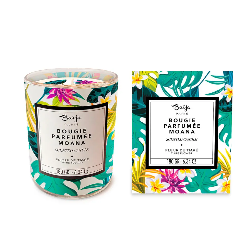 Bougie parfumée Fleur de Tiaré 40h - Moana
