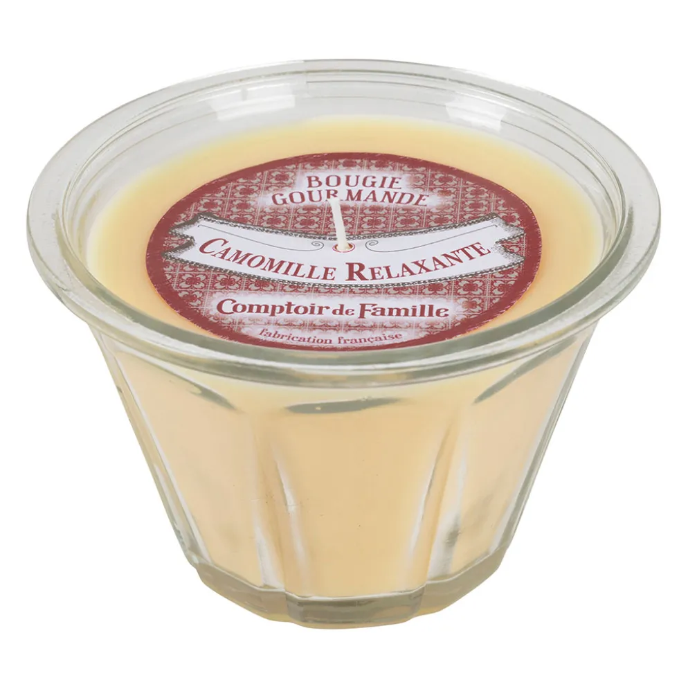 Bougie senteur camomille d12 - Bougie Gourmande