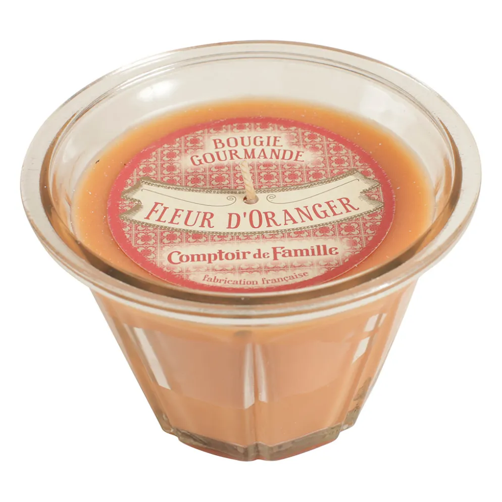 Bougie senteur fleur d'oranger
