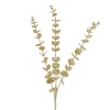 Branchage fleur artificiel métal doré h62cm - epi