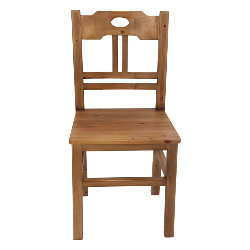 Chaise de salle à manger en sapin naturel - Terroir