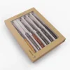 Coffret kraft 6 couteaux steak coloris mixés - Royal Louis