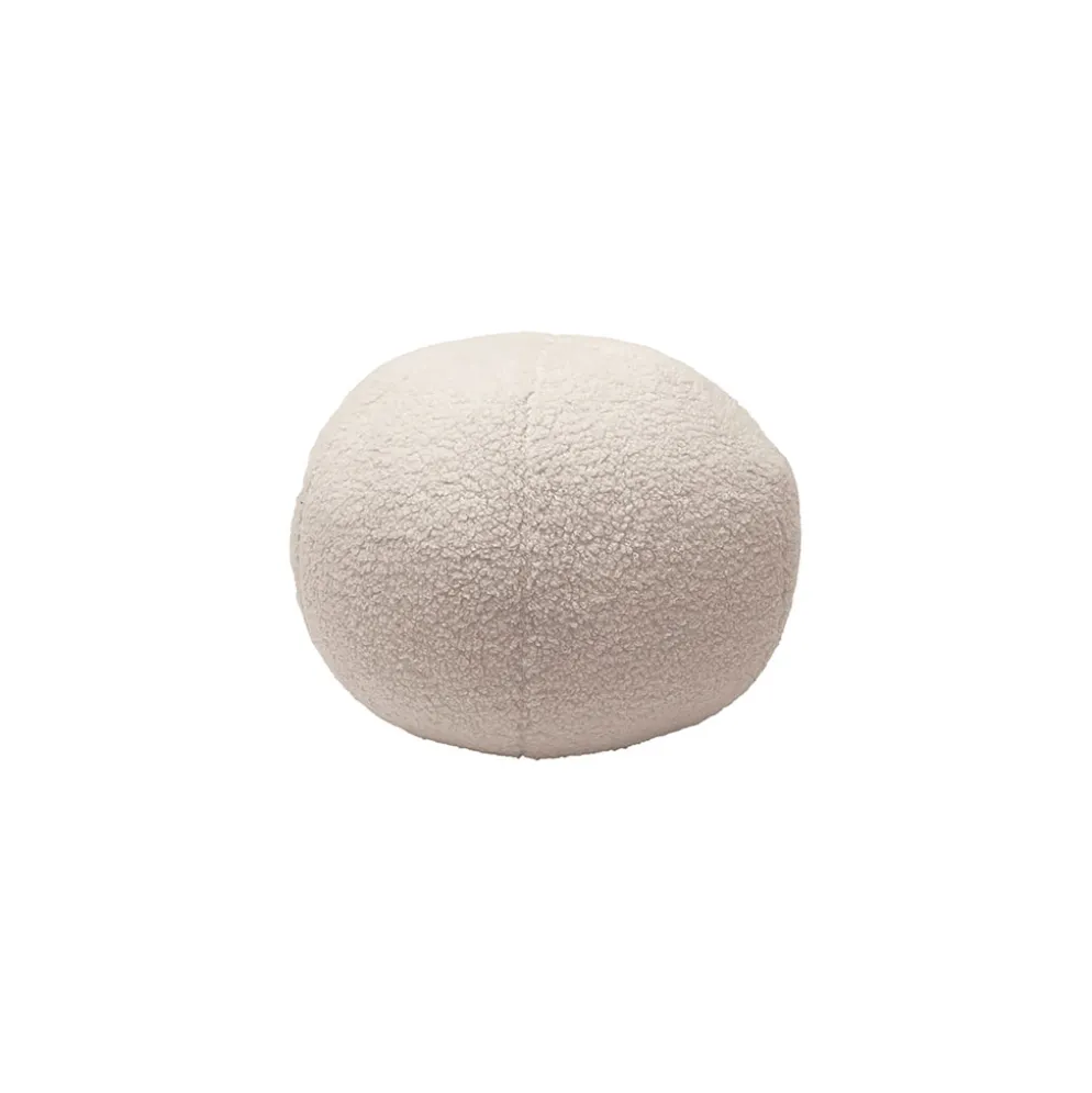Coussin en tissu blanc d30cm - Teddy