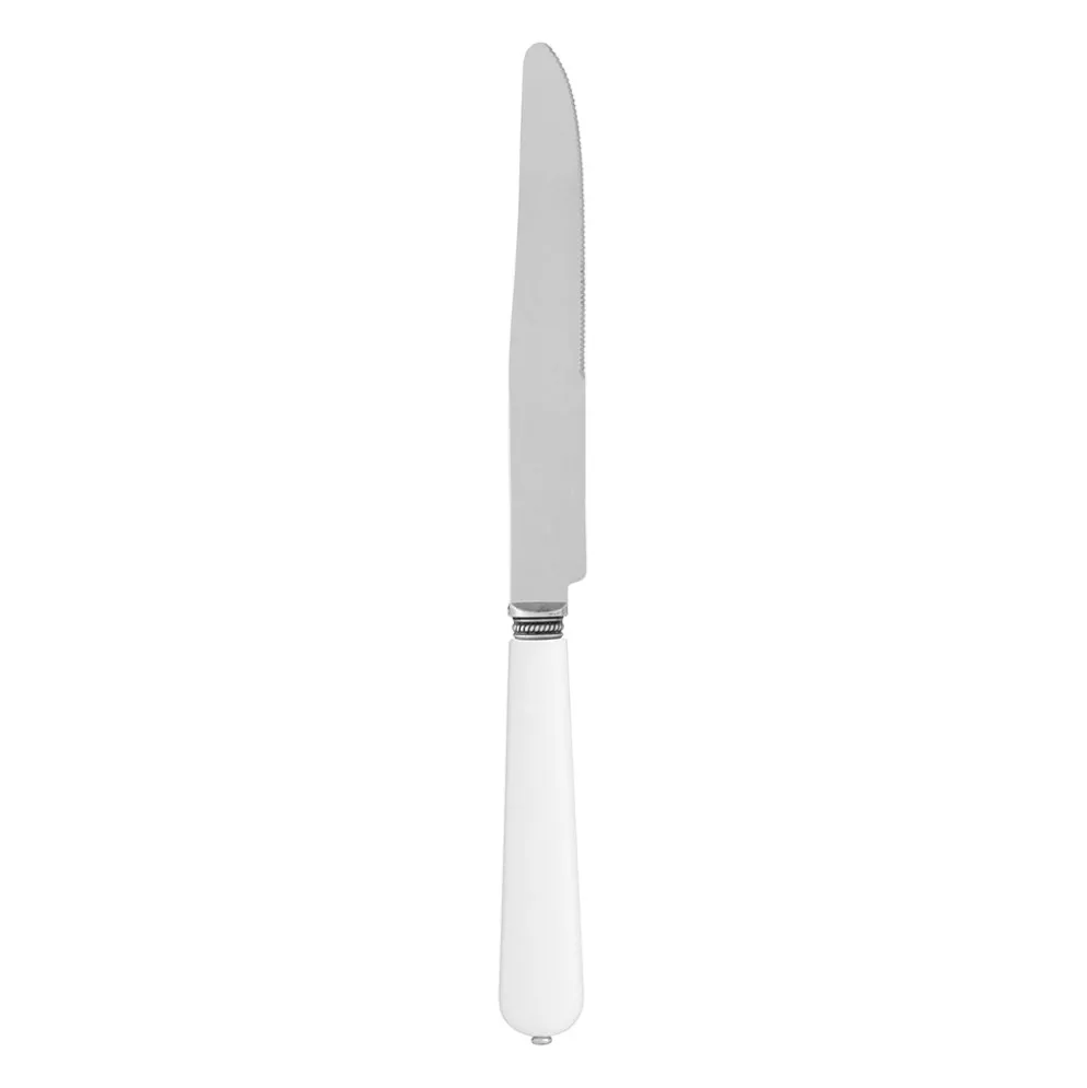 Couteau en inox blanc - lucie