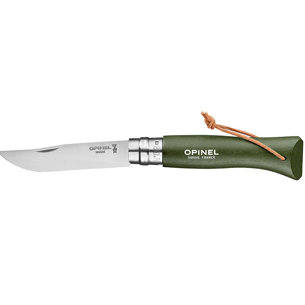 Couteau n°8 vri baroudeur kaki - opinel