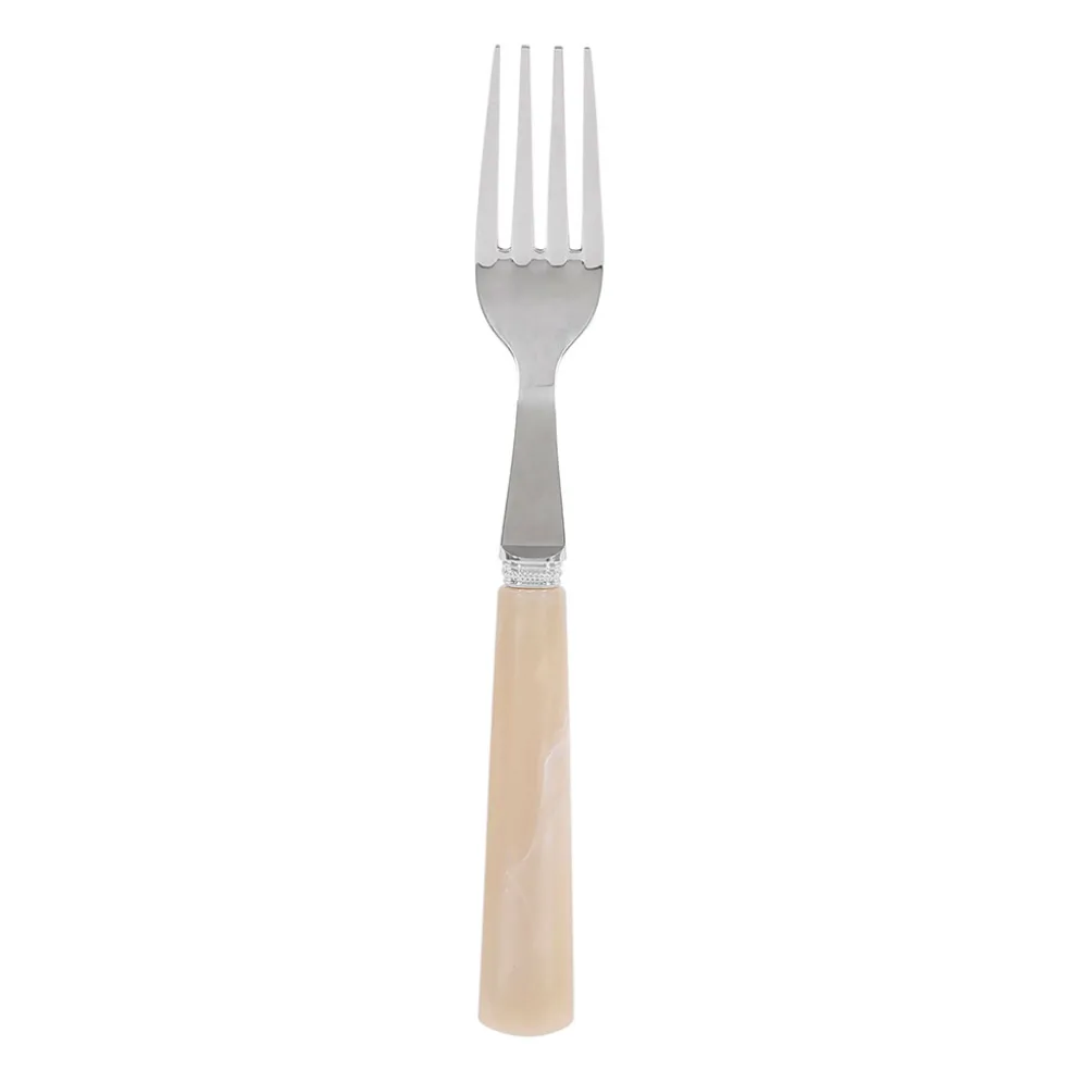 Fourchette en inox beige - Arbella