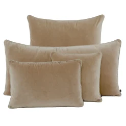 Housse de coussin en coton beige 40x60cm - New delhi