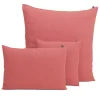 Housse de coussin en lin et coton bois de rose 40x60cm - Figari