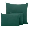 Housse de coussin en lin et coton pigeon 80x80cm - Figari