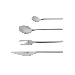 Menagere 16 pièces en inox argent - thai