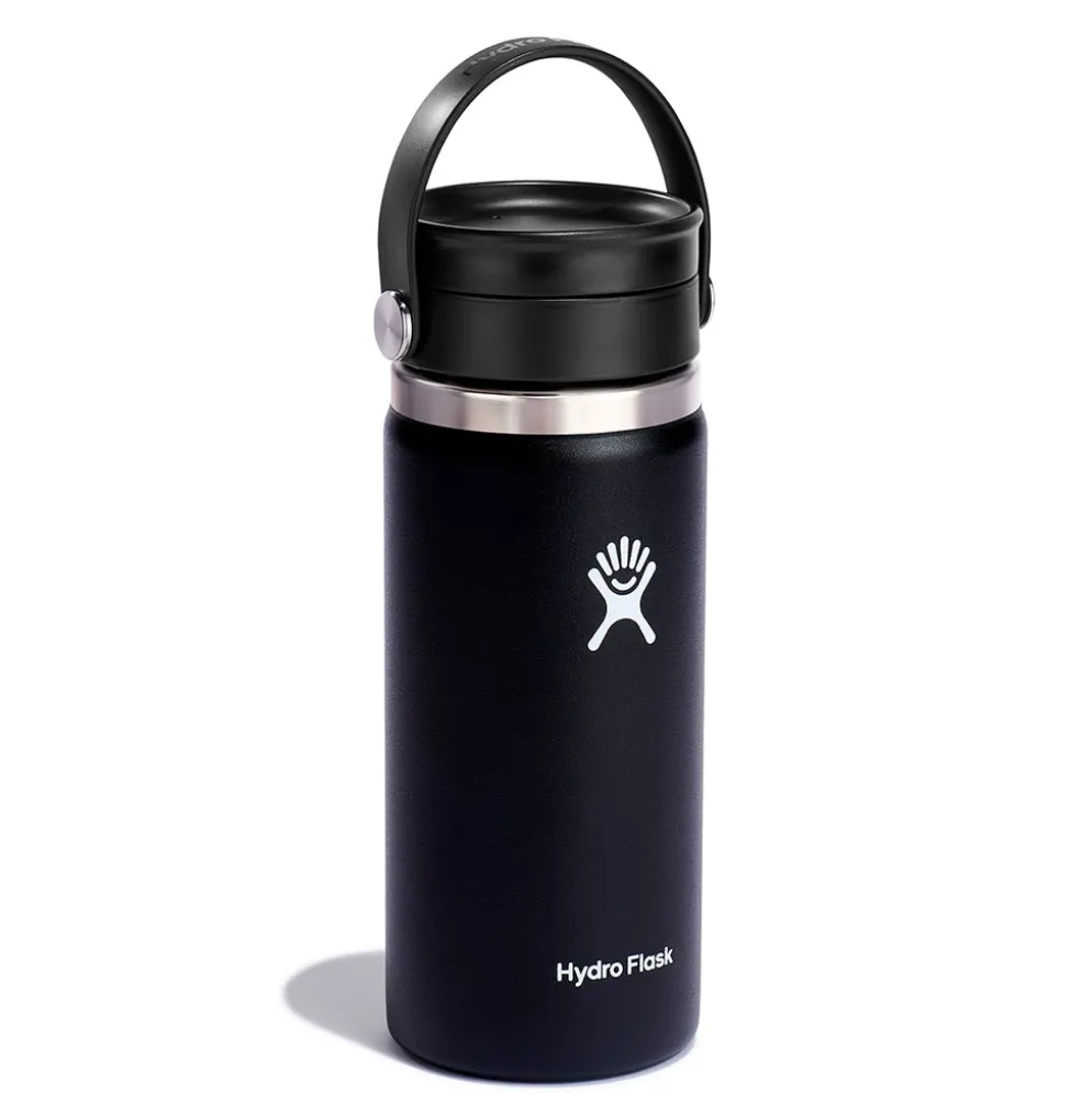 Mug isotherme bouchon flex noir 473ml