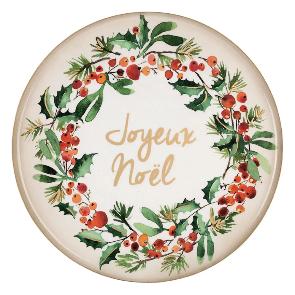 Plateau en fer - Noel