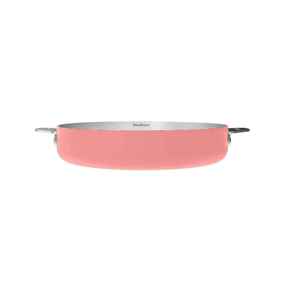 Poêle en inox guimauve d24cm - La Merveilleuse
