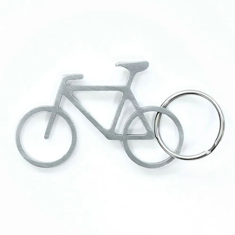 Porte cle decapsuleur velo