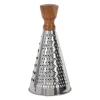 Râpe ronde en inox et bois naturel - Ablis