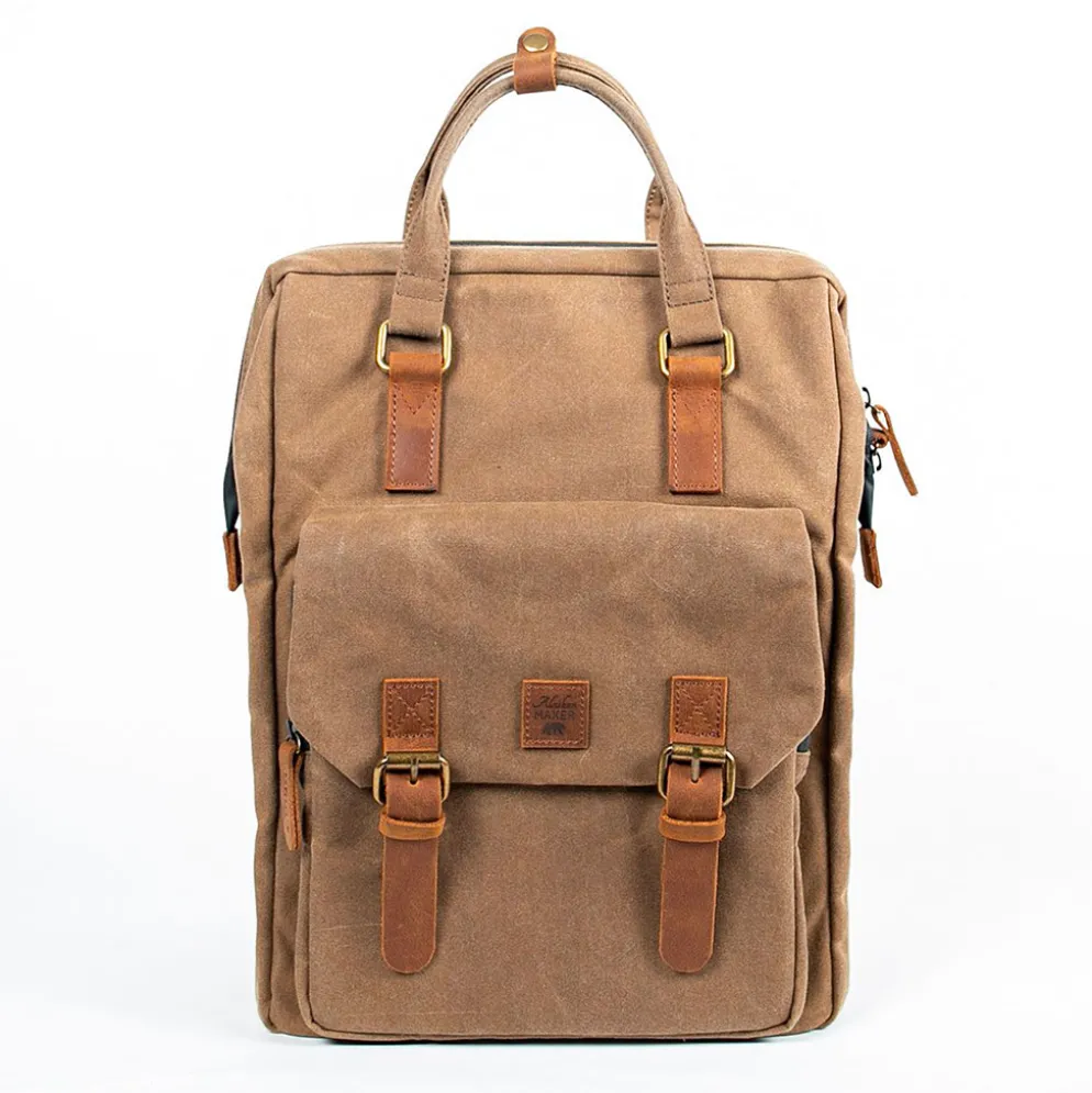Sac à dos havane 28x14xh39cm -Juneau