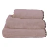 Serviette de douche en coton pétale 90x140cm - Issey