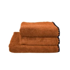Serviette de toilette en coton brick 50x100cm - Issey