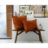 Taie d'oreiller en flanelle tomette 50x70cm - Candice