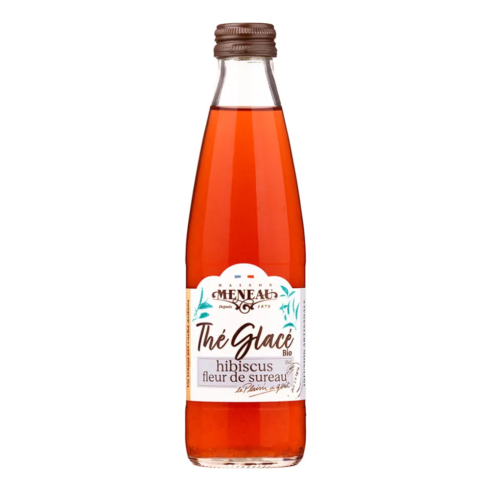 Thé vert hibiscus et fleur de sureau bio 25cl